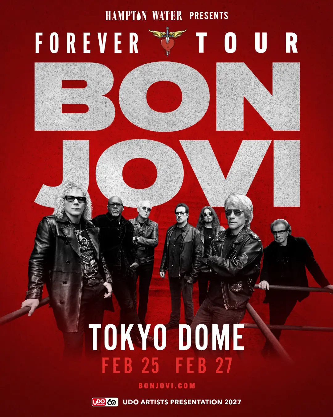 【BON JOVI / ボン・ジョヴィ】奇跡の大復活！史上最強のモンスター・バンド来日決定！！