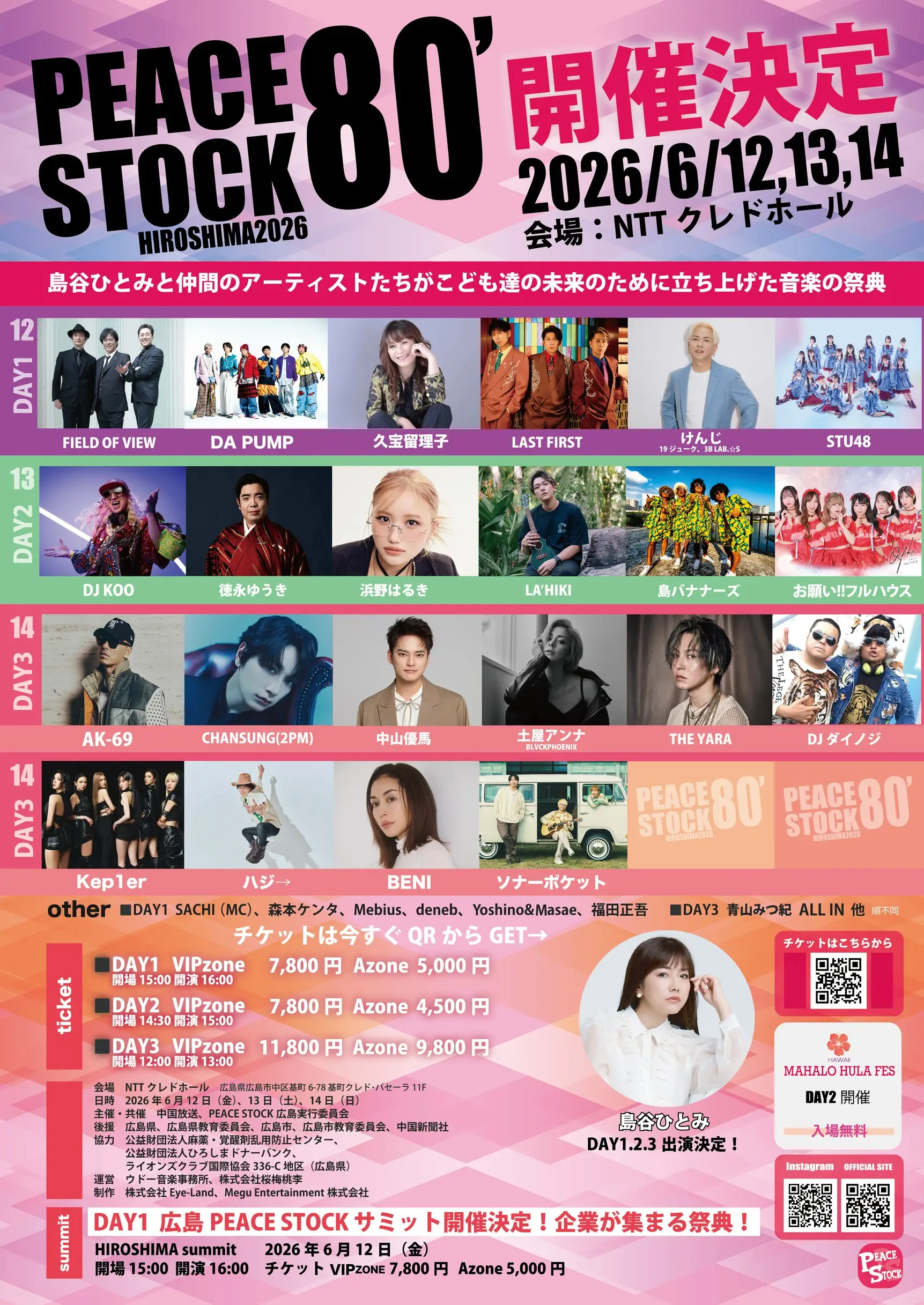 PEACE STOCK 80’ HIROSHIMA 2026